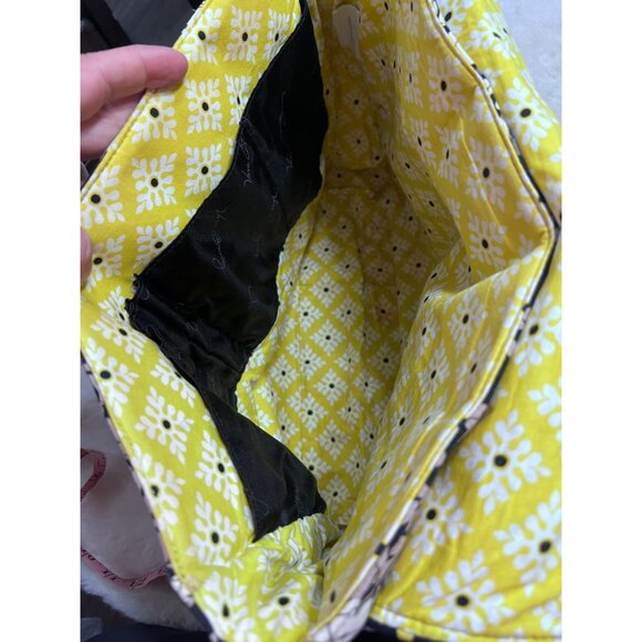 Vera Bradley Baroque Floral Messenger Bag Quilted Cotton Crossbody Purse - Picture 6 of 10